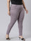 Women Dusty Violet Super Stretch Jeggings