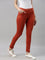 Women Solid Rust Super Stretch Jeggings