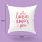 I Love KPop Cushion