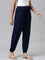 Girls Solid Navy Harem Pants