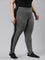 Women Antra Melange Cotton Side Stripe Active Leggings