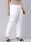 Women White Chinos Trousers