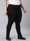 Women Solid Black Mid Rise Ultra Warm Jeggings