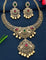 Designer Gold Plated Zirconia Necklace Set