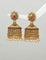 Designer Matt Kempu Floral Design Jhumka Earrings