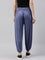 Women Solid Jean Blue Harem Pants