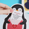 Penguin Card with Hidden Message