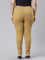 Women Solid Mustard Super Stretch Jeggings