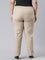 Women Light Beige Chinos Trousers