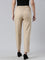 Women Light Beige Chinos Trousers