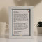 Letter for New Moms ( Frame )