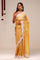 Harvest Gold Tissue Handcrafted Saree