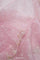 Cotton Pink Crafted Organza Saree
