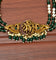 Designer RadhaKrishna Green Beads Choker Set