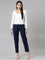 Women Navy Chinos Trousers