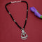 Zirconia Black Bead Mangalsutra