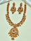 Designer Matt Zirconia Necklace Set