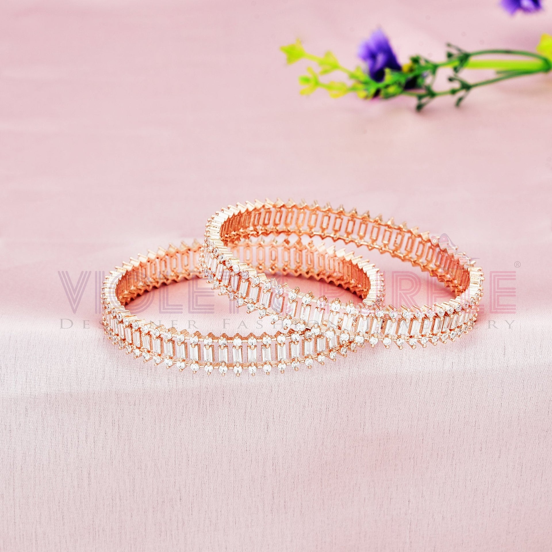 Zirconia Bangles ZBGL10447