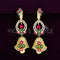 Zirconia Jhumka Earrings 89501