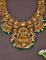 Antique Muhurtham Lakshmi Devi Grand Necklace Set