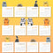 Cat Calendar - Set of 10