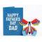 Butterfly card & Father in law mug Combo