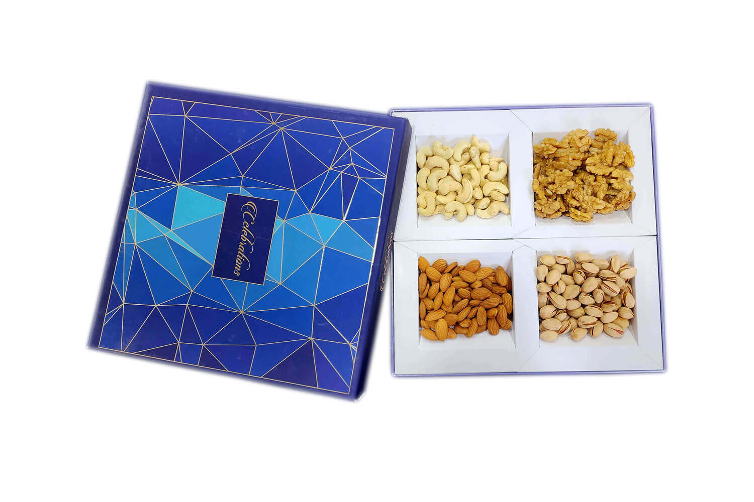 Almond, Pista, Cashew, Walnut - 100gm (Each) | Total 400gm