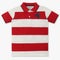 Boys Regular Fit Striped Polo T-Shirt