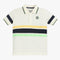 Boys Striped Polo Neck Sports Yarn Dyed T-Shirt