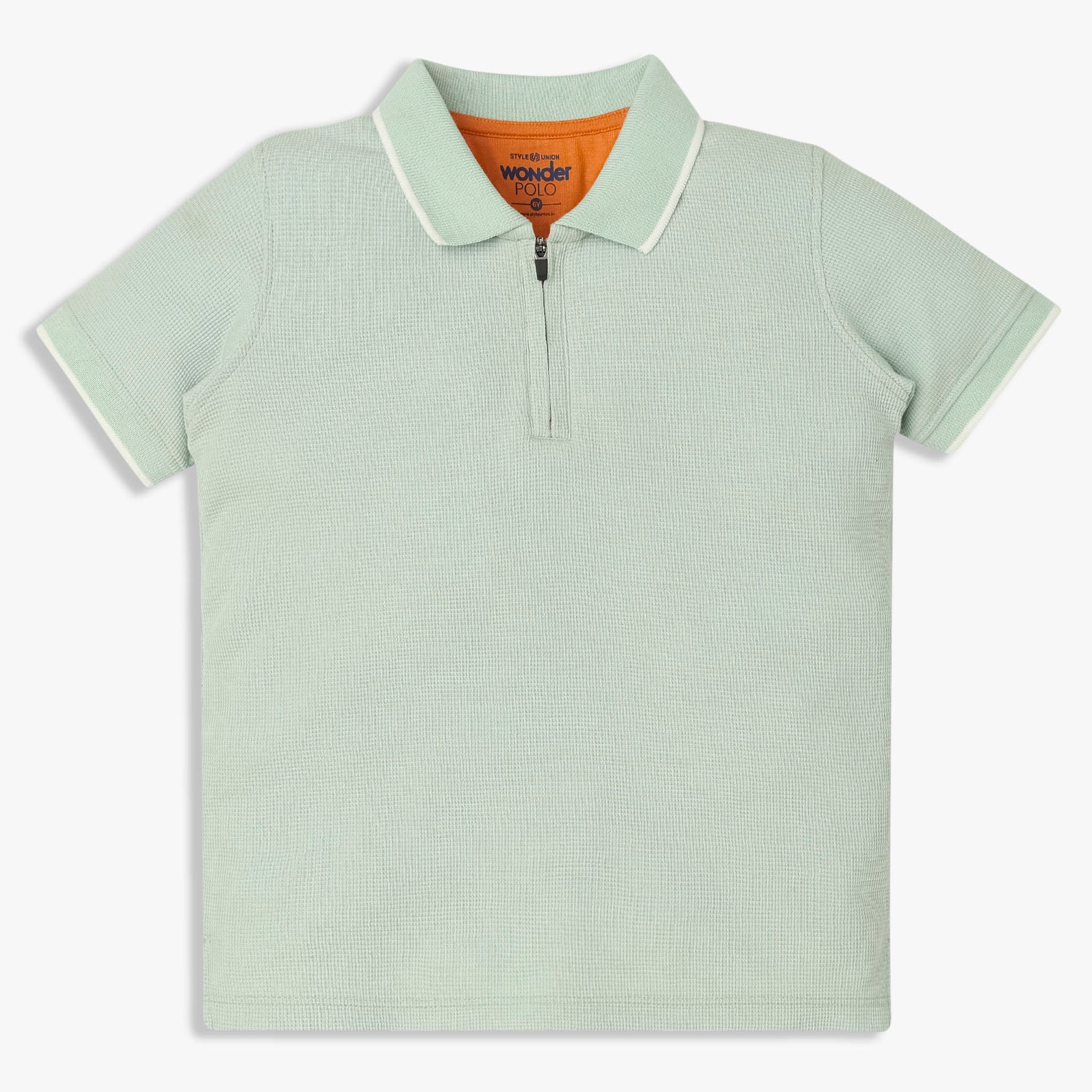 Boys Solid Polo T-Shirt