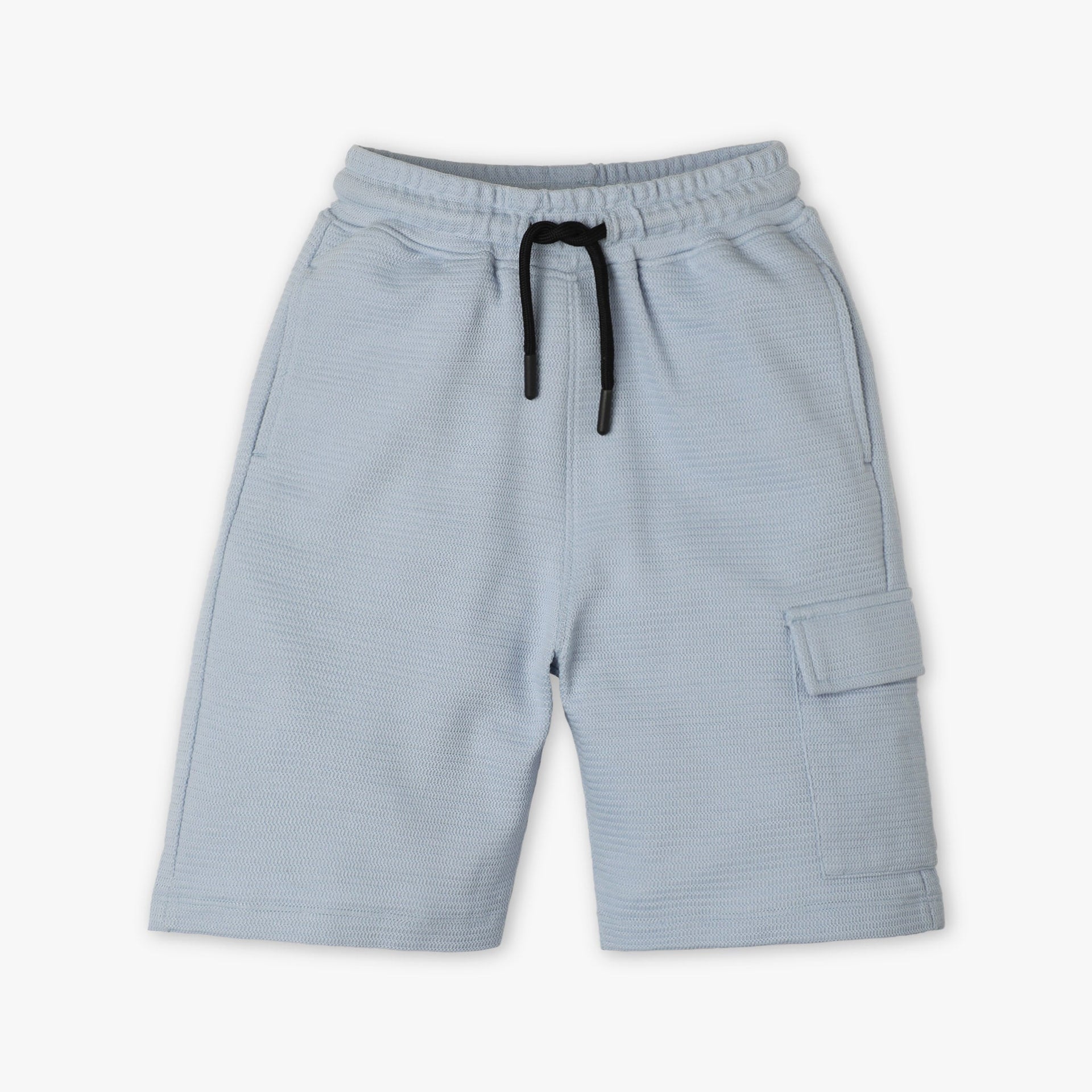 Boys Knee Length Mid Rise Shorts