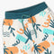 Boys All Over Print Knee Length Mid Rise Shorts