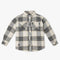 Boys Cotton Checkered Shirt