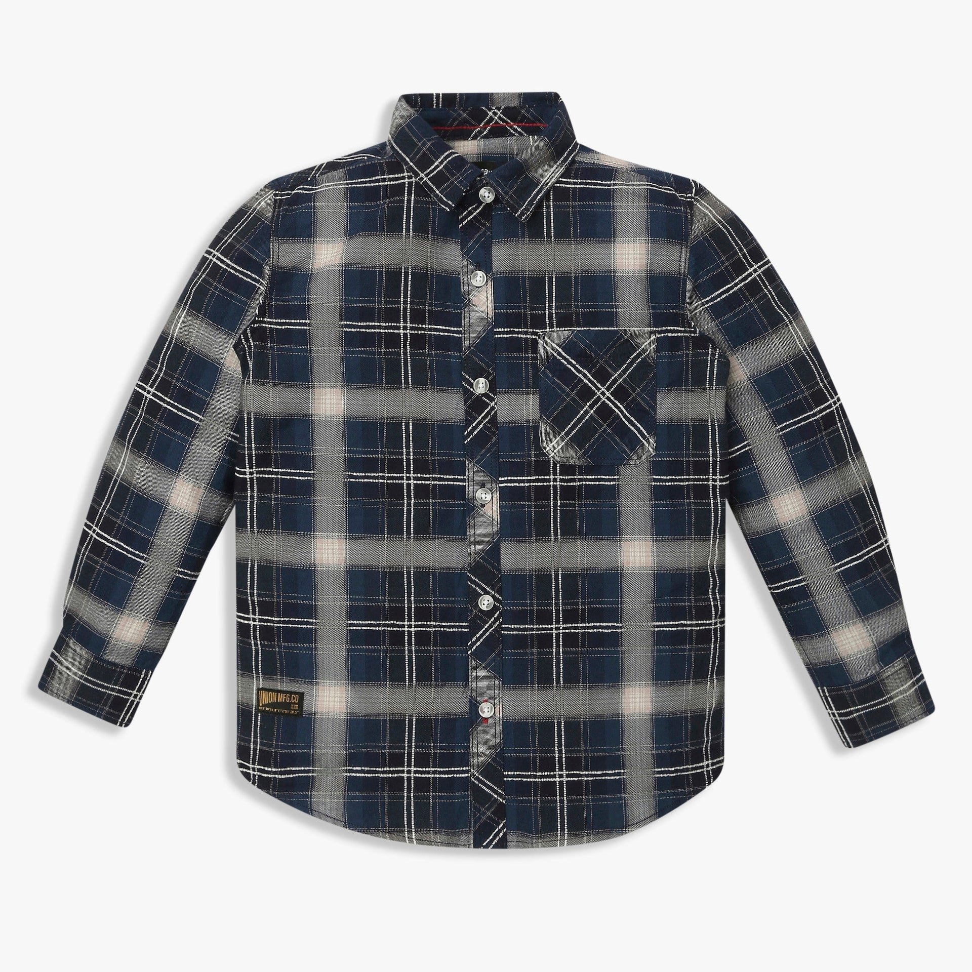 Cotton Checkered Shirt
