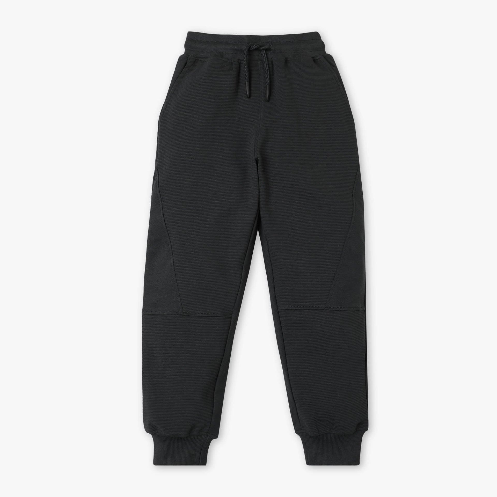 Boys Cut And Sew Full Length Fashion Joggers