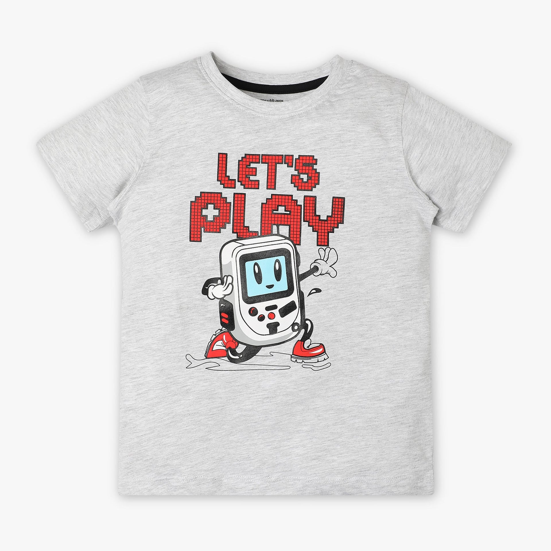 Boys Graphic Crew Neck T-Shirt
