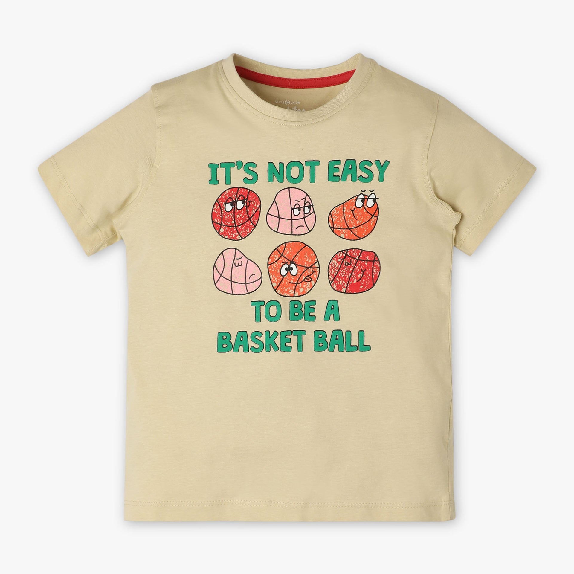 Boys Graphic Crew Neck T-Shirt