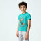 Boys Cotton Crew Neck Graphitee