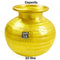 Brass Bonalu Matka Pot, Brass water pot for Banalu decoration, Handcrafted hammered designed