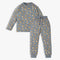 All Over Print Coton T-Shirt with Track Pant Sleepwear Set