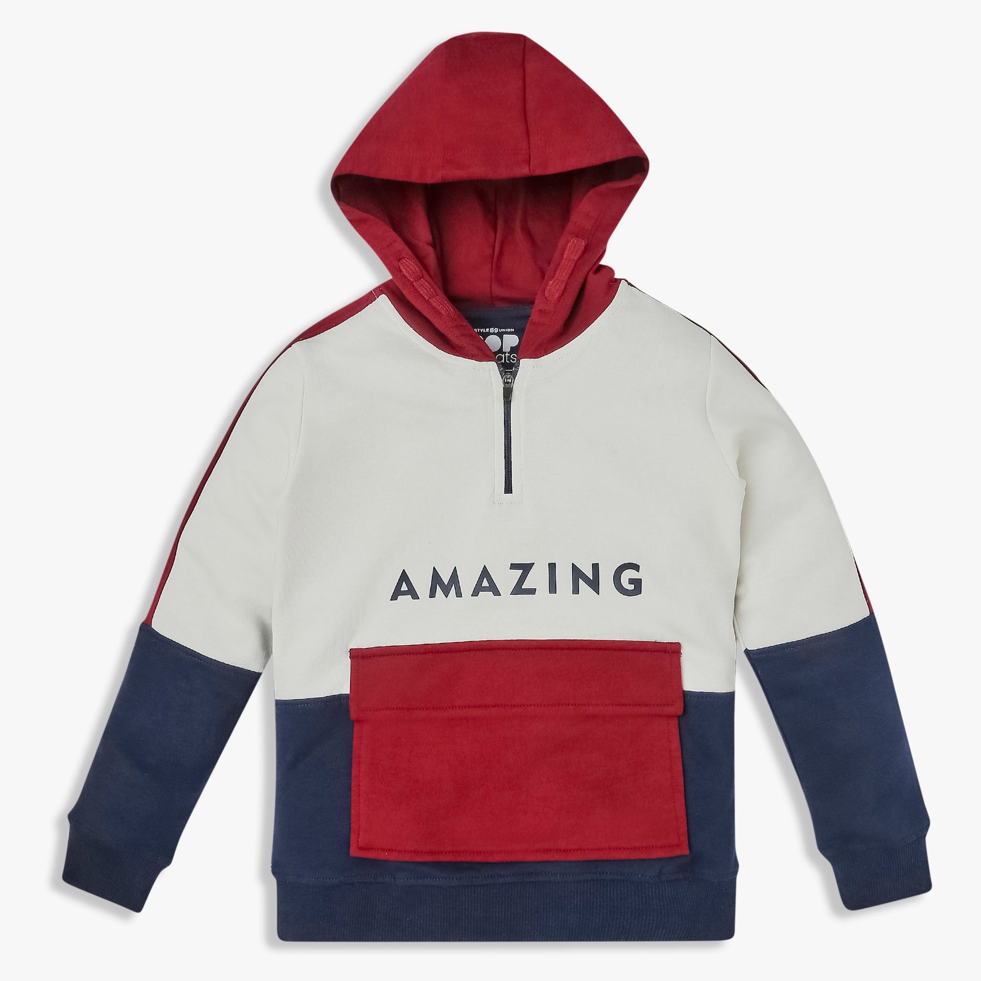 Boys Cotton Cut and Sew Pop Sweat Tee