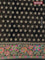 Banarasi georgette saree black and grey with bandhani prints & mina weaves