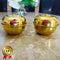 Gift Item Brass Sindoor Box, Apple Shape Dabbi