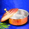 copper biryani handi with lid