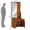 Dewsbury Dresser with Mirror (Walnut)