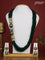 Jaipur crystal dark green and meenakari beads necklace with earrings