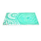 Abstract Printed MDF Table Placemat (Seagreen)