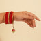 Bhaiya Bhabhi Rakhi Set (Red)