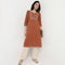 Embroidered Yoke Cotton Dobby Kurta