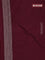 Banarasi semi silk saree deep maroon with allover thread & zari weaves and woven border